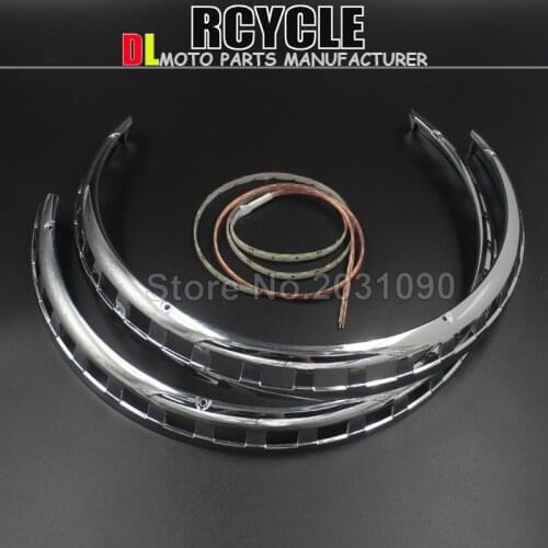 Brake Rotor Covers Ring of Fire Red For Honda Goldwing GL1800 2001-2014 02 03 04