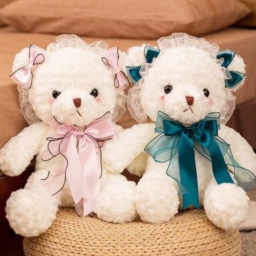 30cm Kawaii Stuffed Bear Animals Plush Toys Bithday Christmas Gifts for Kids Girls