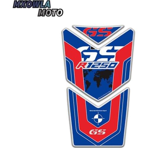New Motorcycle 3D Edge Gel Fuel Tank Pad Stickers Gas Fuel Tank Protection Accessories Decals For BMW R1250GS 2019 r1250 gs