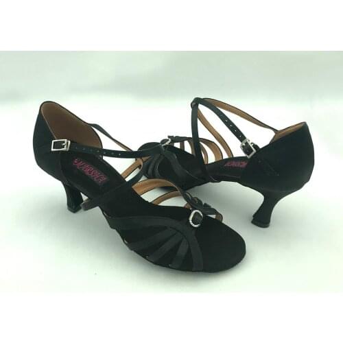 New Fashional professional womens latin dance shoes ballroom salsa shoes tango shoes party & wedding shoes 6218BLK