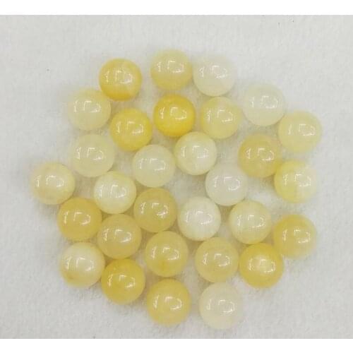 Wholesale 50pcs/lot natural yellow bowlder Stone Ball Beads, 12mm No Hole Stone Bead Ball Decoration Free Shipping