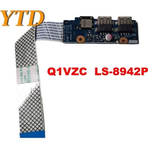 Original for Acer ChromeBook C710 V5-171 Aspire One 756 AO756 USB Audio Board with Cable Q1VZC LS-8942P tested good free shipp