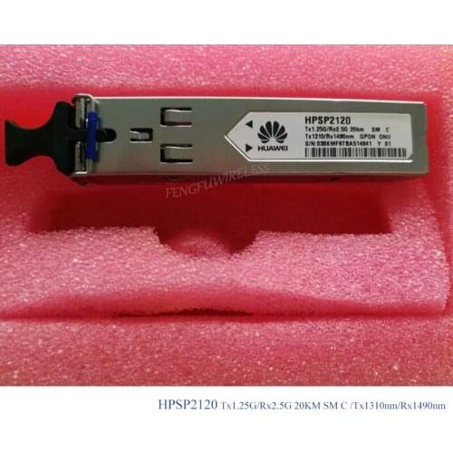 Free Shipping Original HPSP2120 Tx1.25G/Rx2.5G 20KM SM C/ Tx1310nm/Rx1490nm for Huawei GPON ONU with single SC port,single model