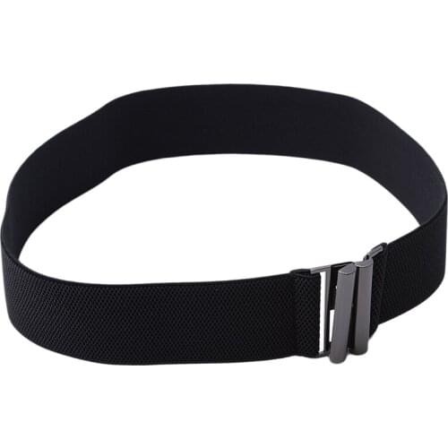 Simple Belt Down Jacket High Quality Belt Dress Decoration Gift New Arrivals Buckle Black Belts High Quality Elastic Band Belt