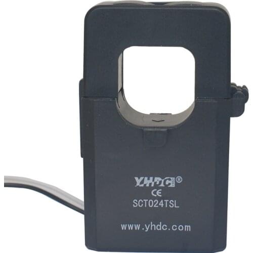 YHDC Split core cuurrent transformer SCT024TSL input 50A 100A 150A 200A 250A 300A 350A 400A output 1A