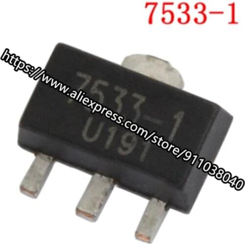 20PCS HT7533-1 SOP-89 HT7533 7533 SOT HT7533-1# SOT89 SMD voltage regulator IC