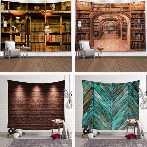 Nordic 3D Printing Background Fabric Hanging Cloth Wall Covering Tapestry Layout Room Dormitory Fabric Painting Decoration