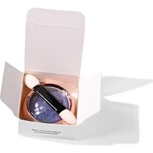 17 Colors Optional Single Chameleon Eyeshadow Private Label OEM High Pigmentation Professional Angle Optical Gradient Eye Shadow