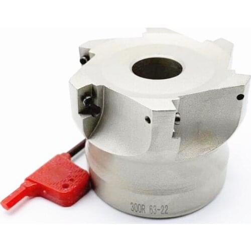 Face milling cutter head BAP300R 40-22-4T 50-22-5T 63-22-6T Flute Face End Mill Flat Cutter токарный станок по металл