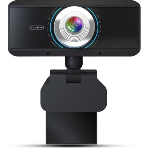 USB 2.0 Webcam HD 1080P Mini Cam Computer PC Laptop WebCamera Auto Focus Video Call with Microphone 1920 x 1080p Play Web Cam