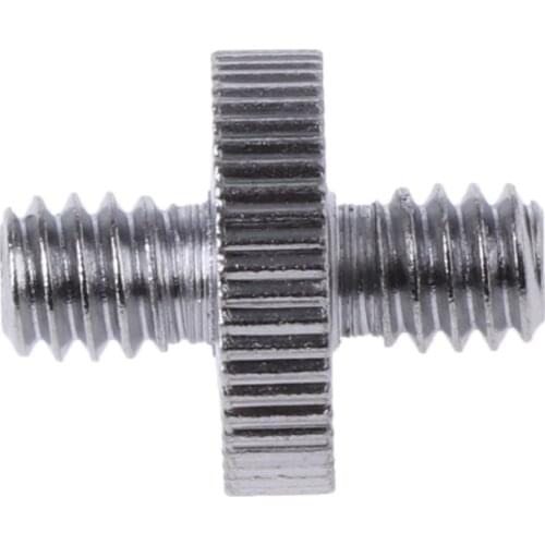 Double-headed 1/ 4" Male Screw Thread Convert Adapter For Camera Tripod Ballhead A0KB