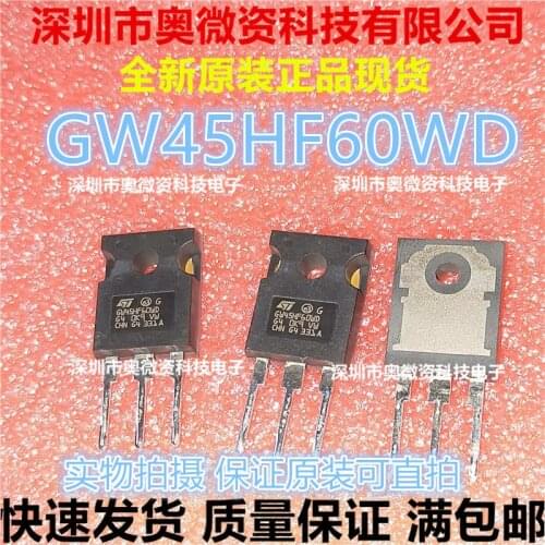 100% Original In Stock New STGW45HF60WD GW45HF60WD IGBT 600V 45A