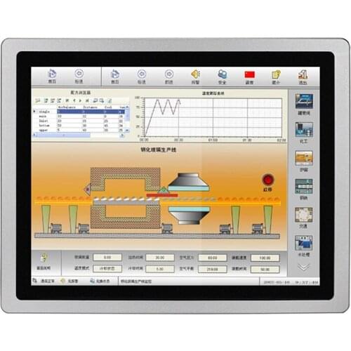 1000 nits 10.4 inch portable lcd display panel touch screen monitor touchscreen, IP65 for front bezel