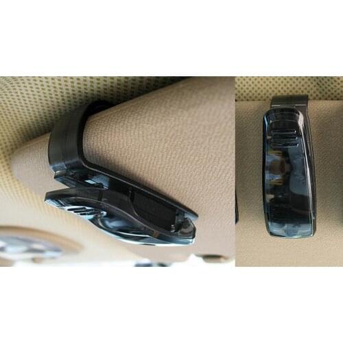 1000pcs car Fastener Cip Clip Auto Accessories ABS Car Vehicle Sun Visor Sunglasses Eyeglasses Glasses Ticket Holder Clip