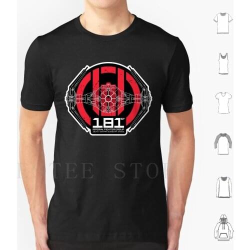 181St Imperial Fighter Group Design T Shirt Cotton Men Diy Print Imperial Empire 181St 181St Imperial Fighter Group 181St