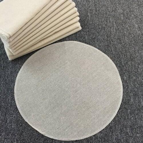 5 Pcs/set 30/40/50cm Round Steamer Cloth Steamed Bun Bread Mat Kitchen Cotton Gauze Steamed Cloth Pads