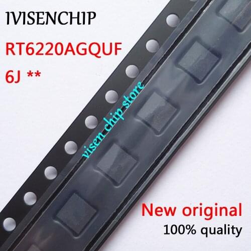5pcs RT6220AGQUF RT6220AG RT6220A (6J=3F 6J=2E 6J=1L...) QFN-14