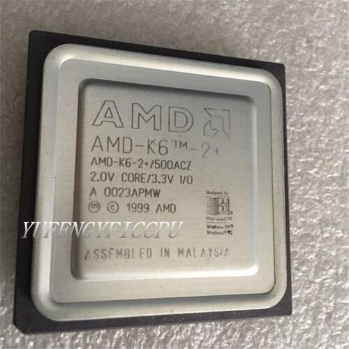 AMD-K6-2/500ACZ Antique cpu collection testimony of history antique computer accessories