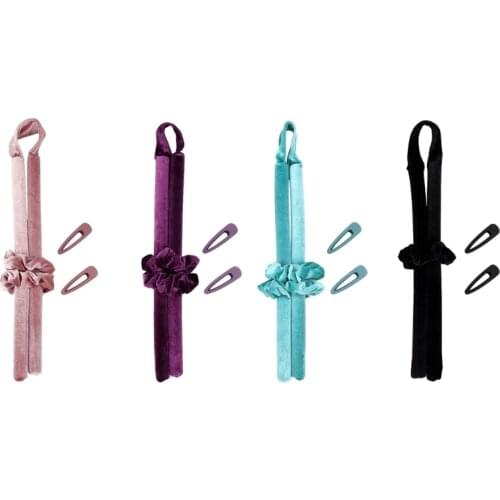 Heatless Hair Curlers for Long Hair to Sleep in Overnight No Heat Rollers New