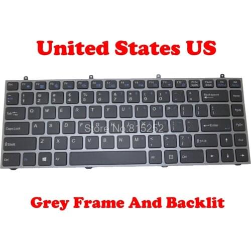 US Keyboard For CLEVO MP-12R73PS-430 MP-12R73A0-4301 MP-12R76CH-430 MP-12R76S0-430 MP-12R76D0-430 MP-12R73U4-430 MP-13C23U4J430