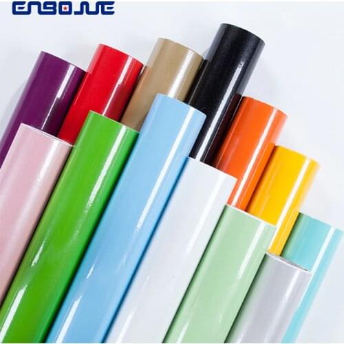 Old Furniture Decorative Film Cupboard Wardrobe Paint Sticker PVC Self Adhesive Wallpaper Waterproof Home Decor Wall Stickers