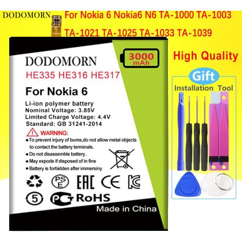 DODOMORN Nokia Phone Batteries