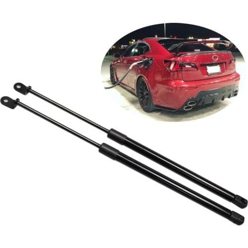 For Lexus IS F IS250 IS300 IS350 2005-2015 Tailgate Boot carbon fiber Gas Struts Lift Supports Gas Spring 18.31 inches damper