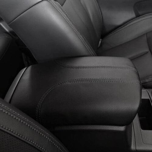 For Nissan Rogue 2014-2020 Car Leather Center Console Armrest Cover Arm Rest Cover Pad Protector Accessories