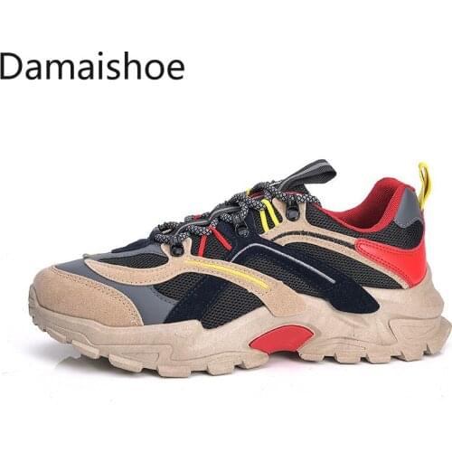 Sneakers 2021 New Sports Casuals Mens Shoe Korean Style Breathable Mesh Running Shoes Fashion Trendy Platform Comfortable Shoes