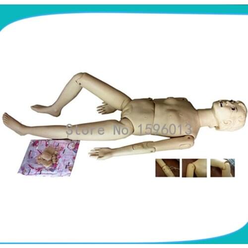 Hot Sales Basic Multi-functional Nursing Manikin, Medical Female Nursing Training Dummy