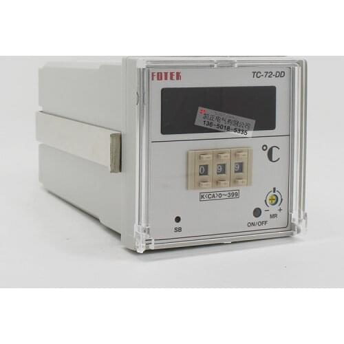 Original authentic Taiwan FOTEK digital display thermostat TC72-DD-R3 TC72-DD-R9 AC220V digital display temperature controller