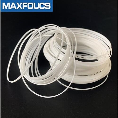 Plastic white gasket for crystal glass Internal diameter 26-35.5mm Thick 0.35mm hihg 0.8mm Watch parts Watch Accessories，1pcs