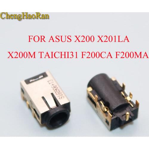 ChengHaoRan DC Power jack For Asus X200 X200E X200LA X201LA X201E X202E X200CA X200MA X200M TAICHI31 TAICHI21 F200CA F200MA
