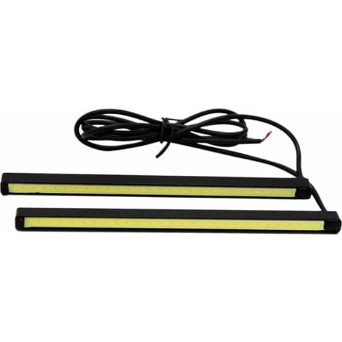 SELYNDE 2Pcs/Set Daytime Running Lamp Auto 100% Waterproof Day Lights New Design 10cm/15cm/20cm DRL LED COB Light