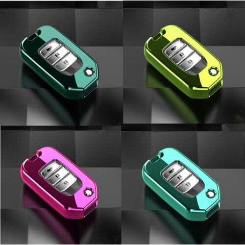 TPU Car Key Cover Case For Honda Accord Accessories Flip Folding Key Crv 2019 Element Civic 2019 2016 Forza 300 125 Hrv Fit 2015