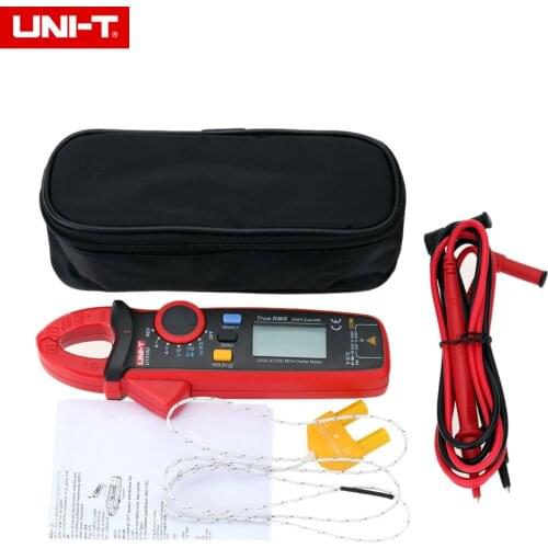 UNI-T UT210D Digital Voltage Resistance Capacitance Clamp Multimeter Temperature Meter