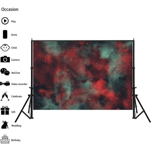 Vintage Non-woven Photography Backdrop Photo Studio Background Multicolor Tie-Dye Photo Shoot Props