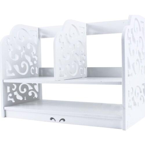 2 Tiers DIY Shelving CD Book Storage Box Unit Display Bookcase Shelf Home Office