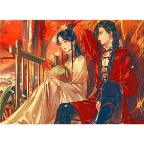 5d diy diamond painting tian guan ci fu full,square,round diamond embroidery art diamond mosaic Anime character,home art