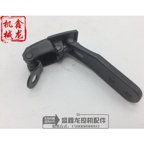 Hefei Hitachi excavator excavator accessories ZAX60/70 rear window glass after the file lock lock buckle lock rod