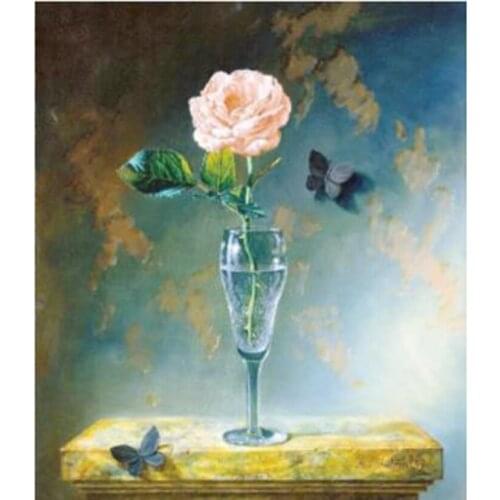 Diamond Painting Landscape Flower 5d Diy Mosaic Full Square Round Drill Diamant Of Rhinestone Daimond Embroidery Pictures GJ32