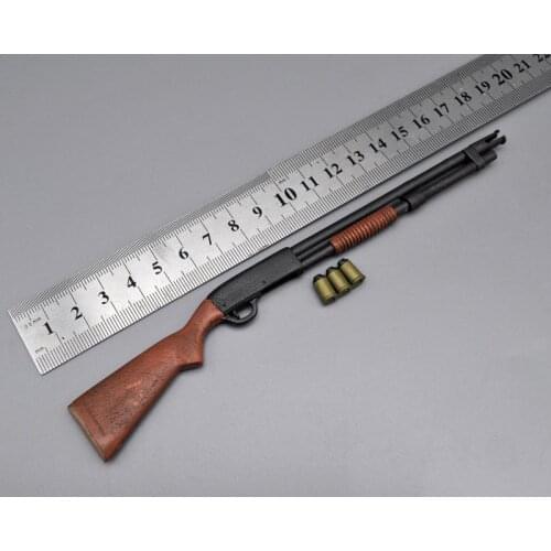 Big Sales 1/6th Classical Version Weapon War Shotgun Gun For Usual 12 inch Doll Soldier Collectable