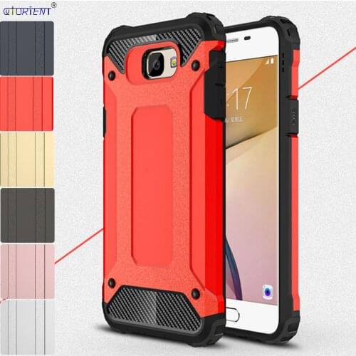 For Samsung Galaxy J7 Prime 2 On7 2016 Bumper Case J7 Prime2 SM-G611F SM-G610F SM-G610M Soft TPU and Hard PC Hybrid Armor Cover