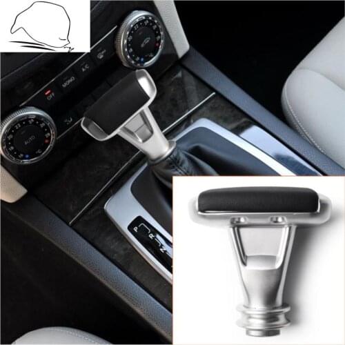 For Mercedes Benz C Class W204 E CLK CLS SLK W203 W211 W212 W209 R171 R172 Car Accessories Replacement Gear Shift Knob Head