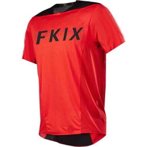 2021 MTB jersey DH motocross jersey moto mtb racing off road mountain bike downhill jersey MX BMX cycling Jersey fkix jersey