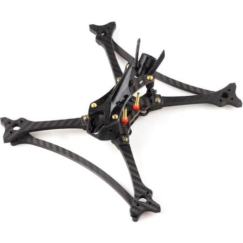 HGLRC Wind5 Lite True-X 208mm Carbon Fiber FPV Frame Kits 5mm Arm for RC FPV Racing Freestyle 5inch Drones DIY Parts