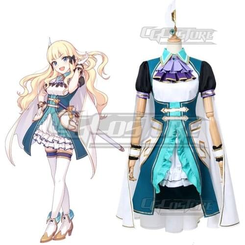Anime Princess Connect Re:Dive Sasaki Saren Cosplay Costume Dresses Waist Armor Christmas Halloween Free shipping CG757ZS