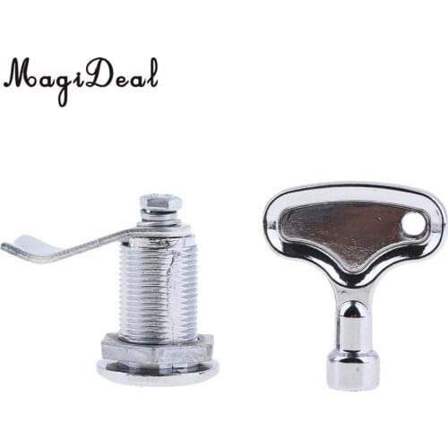 MagiDeal Marine Kayak Canoe Stainless Steel Triangulation Deck Cabin Pull Ring Door Lock Latch for Fishing Boat Dinghy Yacht