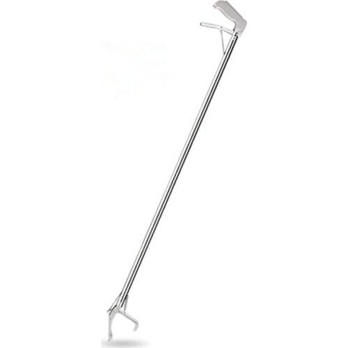 Multipurpose Snake Catcher Tongs Foldable Stainless Steel Reptile Grabber Stick