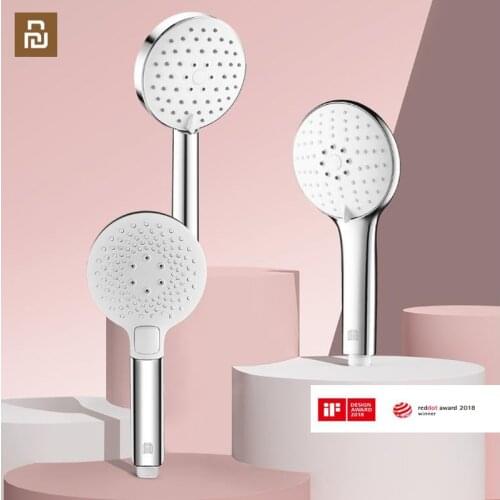 Youpin Dabai new product hand-held shower spray, one-button pressurization, minimalist function, liquid silicone faucet